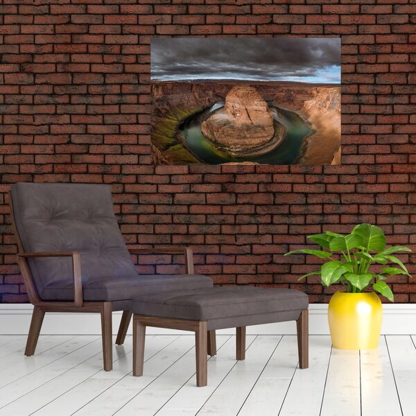 Slika jezera u litici (90x60 cm)