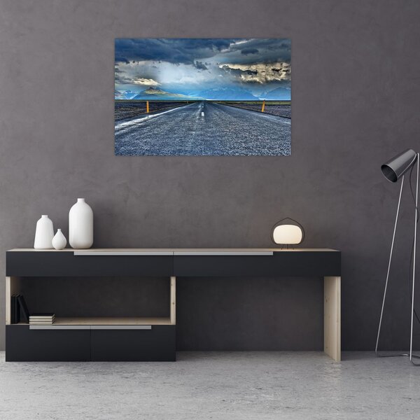 Slika ceste u oluji (90x60 cm)