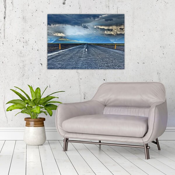 Slika ceste u oluji (70x50 cm)