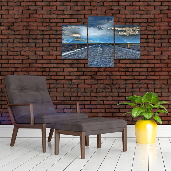 Slika ceste u oluji (90x60 cm)