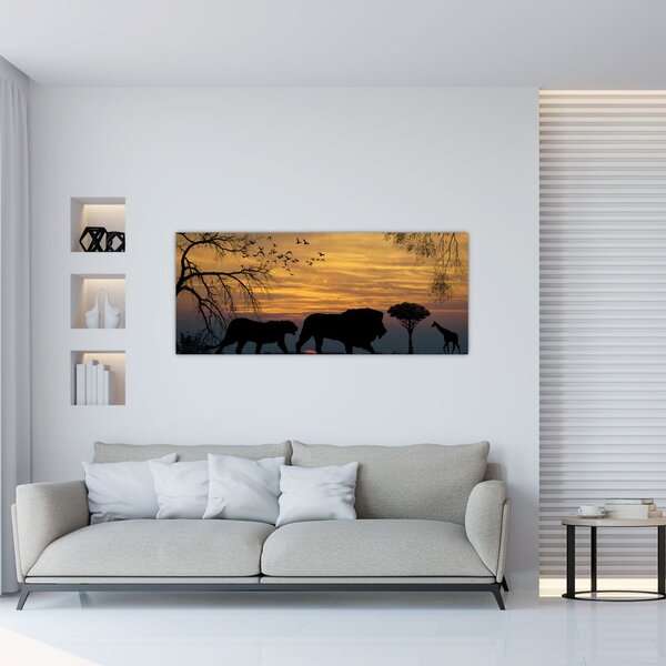 Safari slika (120x50 cm)