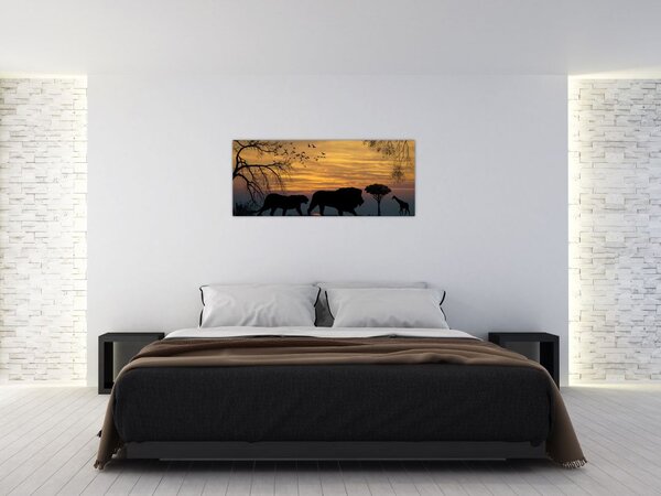 Safari slika (120x50 cm)