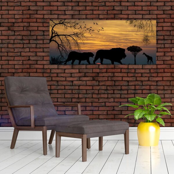 Safari slika (120x50 cm)