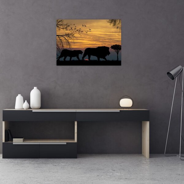 Safari slika (70x50 cm)