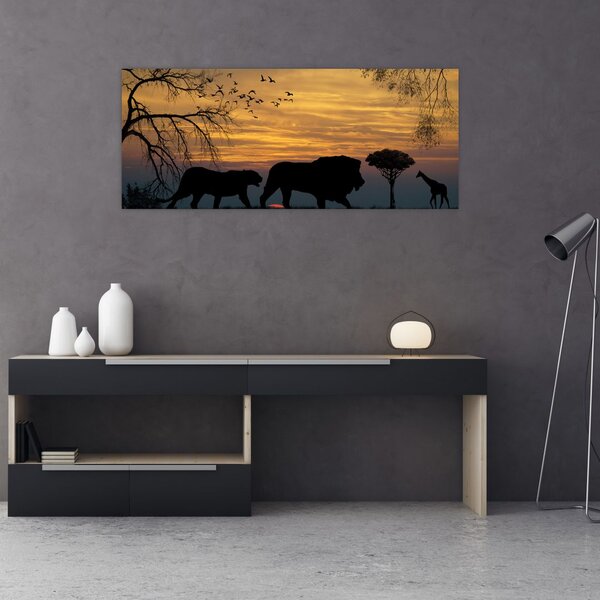 Safari slika (120x50 cm)