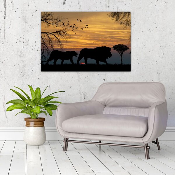 Safari slika (90x60 cm)