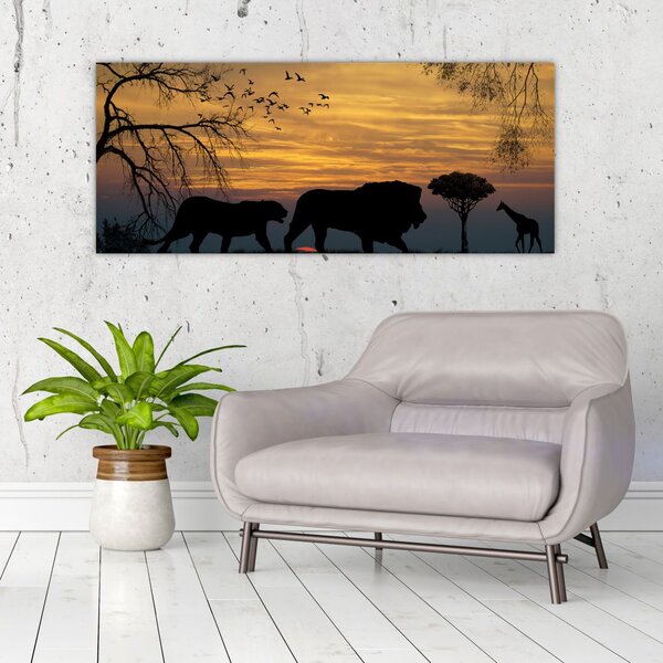 Safari slika (120x50 cm)