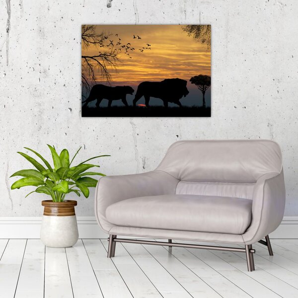 Safari slika (70x50 cm)