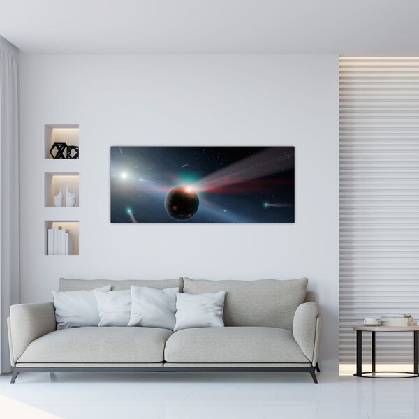 Slika malog planeta (120x50 cm)