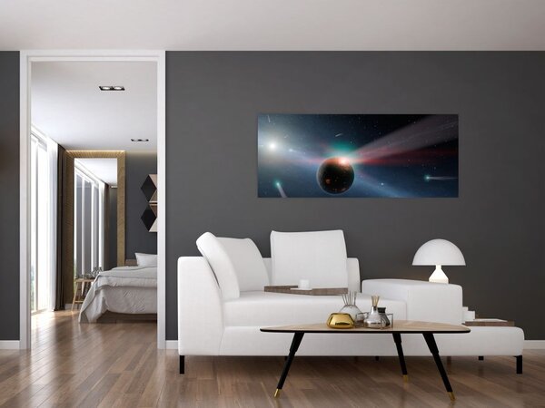 Slika malog planeta (120x50 cm)