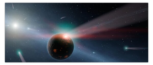 Slika malog planeta (120x50 cm)