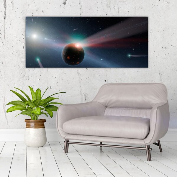 Slika malog planeta (120x50 cm)