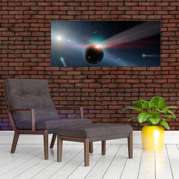 Slika malog planeta (120x50 cm)