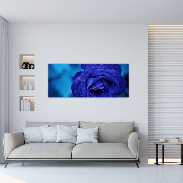 Slika plave ruže (120x50 cm)