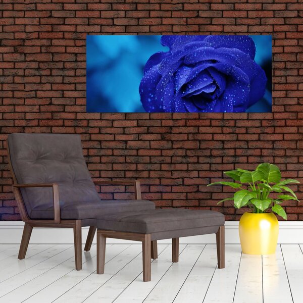 Slika plave ruže (120x50 cm)