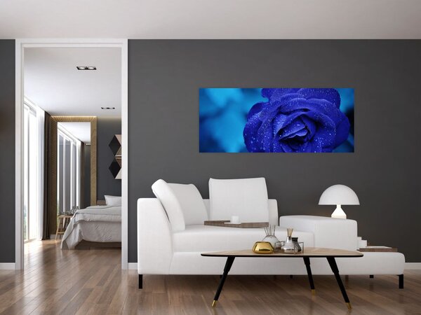 Slika plave ruže (120x50 cm)