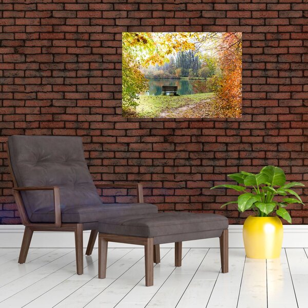 Slika ribnjaka (70x50 cm)