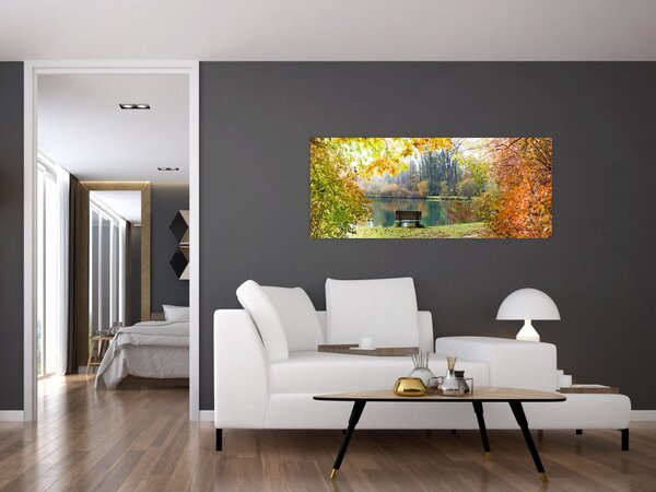 Slika ribnjaka (120x50 cm)