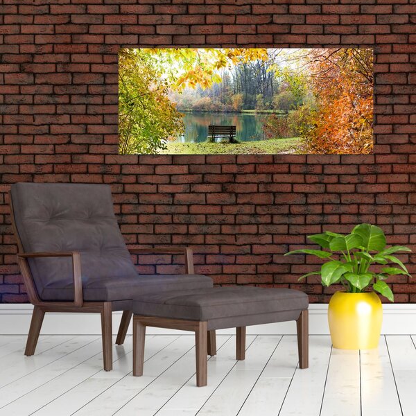 Slika ribnjaka (120x50 cm)