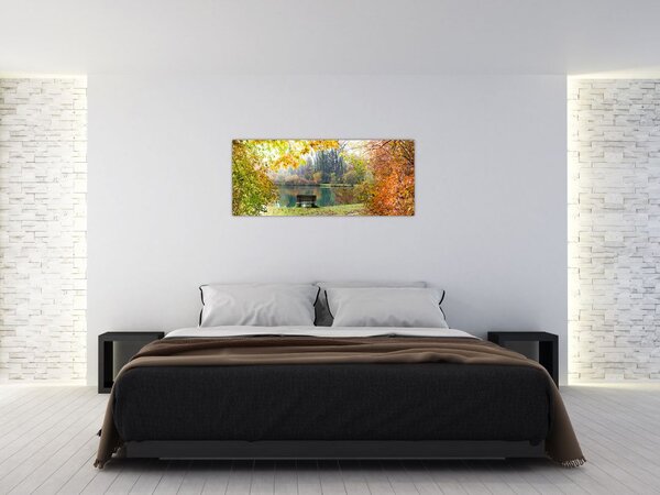 Slika ribnjaka (120x50 cm)