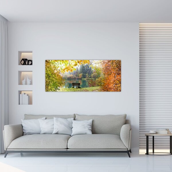 Slika ribnjaka (120x50 cm)