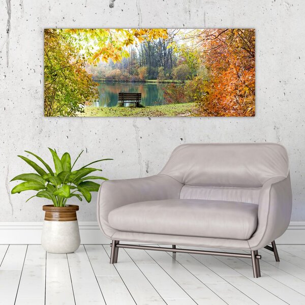 Slika ribnjaka (120x50 cm)