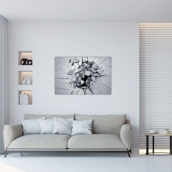 3D apstraktna slika (90x60 cm)