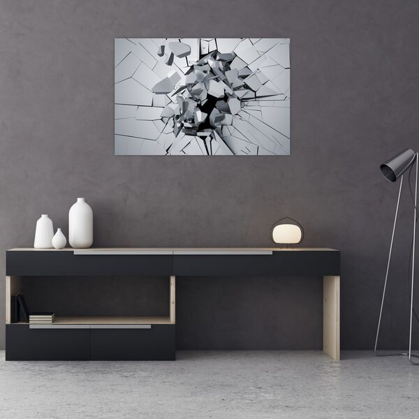 3D apstraktna slika (90x60 cm)