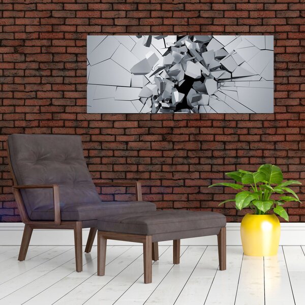 3D apstraktna slika (120x50 cm)