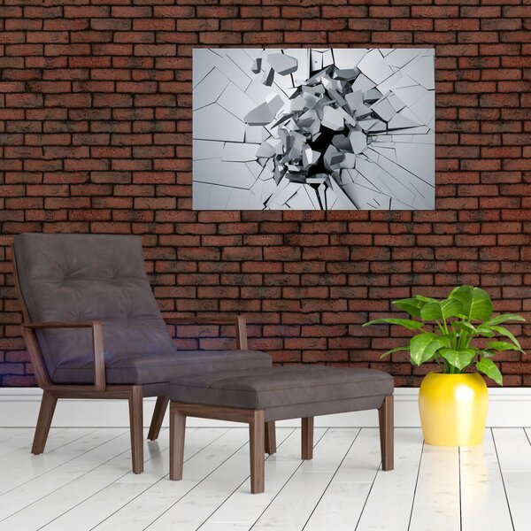 3D apstraktna slika (90x60 cm)