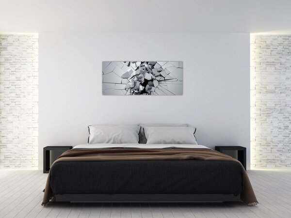3D apstraktna slika (120x50 cm)