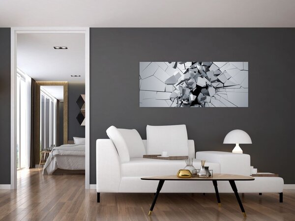 3D apstraktna slika (120x50 cm)