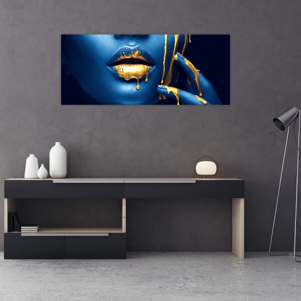 Slika ljudskog lica (120x50 cm)