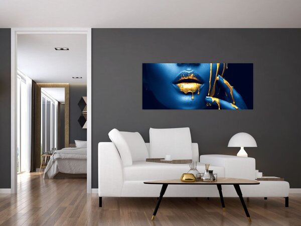 Slika ljudskog lica (120x50 cm)