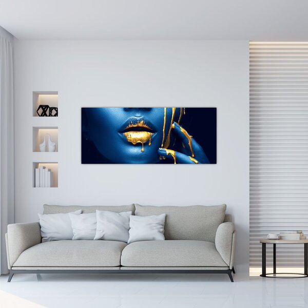 Slika ljudskog lica (120x50 cm)