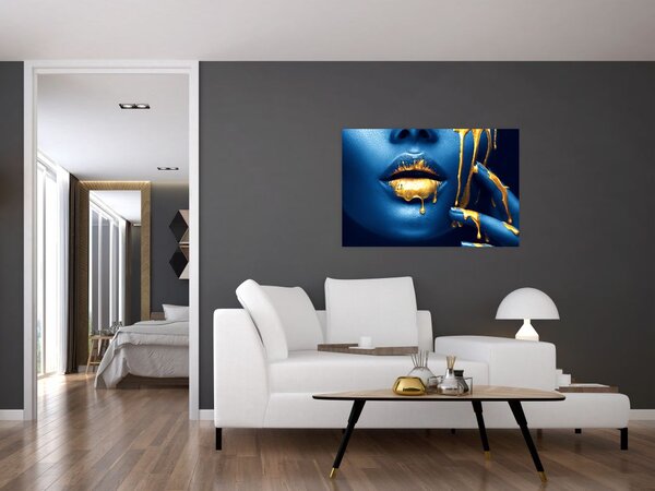 Slika ljudskog lica (90x60 cm)