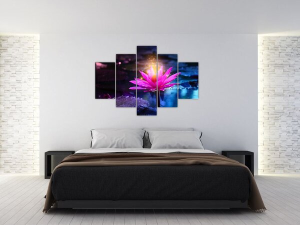 Slika lopoča na vodi (150x105 cm)