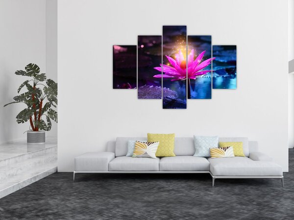 Slika lopoča na vodi (150x105 cm)
