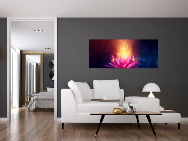 Slika lopoča na vodi (120x50 cm)
