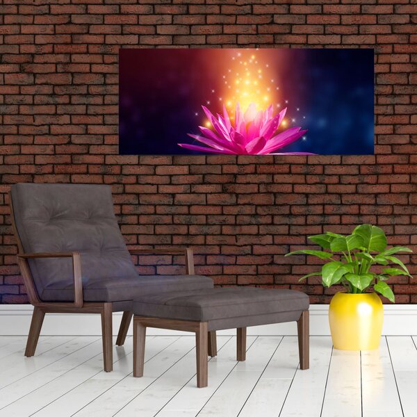 Slika lopoča na vodi (120x50 cm)