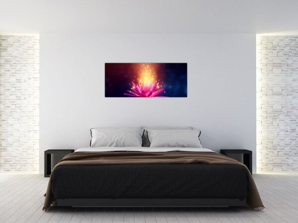 Slika lopoča na vodi (120x50 cm)