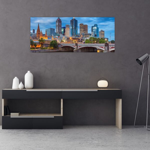 Slika grada Melbournea (120x50 cm)