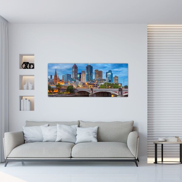 Slika grada Melbournea (120x50 cm)