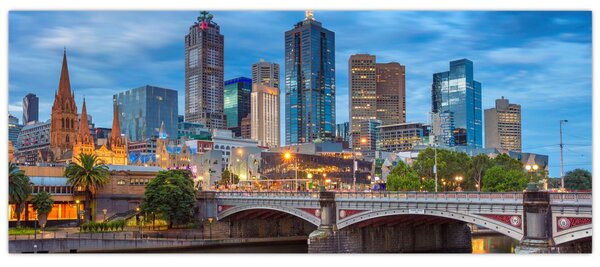 Slika grada Melbournea (120x50 cm)
