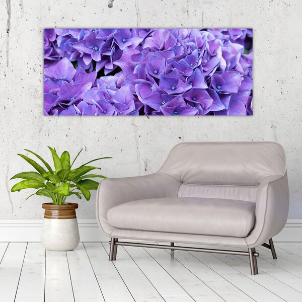 Slika ljubičastog cvijeća (120x50 cm)