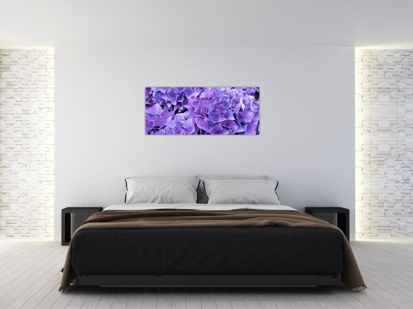 Slika ljubičastog cvijeća (120x50 cm)