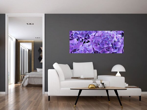 Slika ljubičastog cvijeća (120x50 cm)