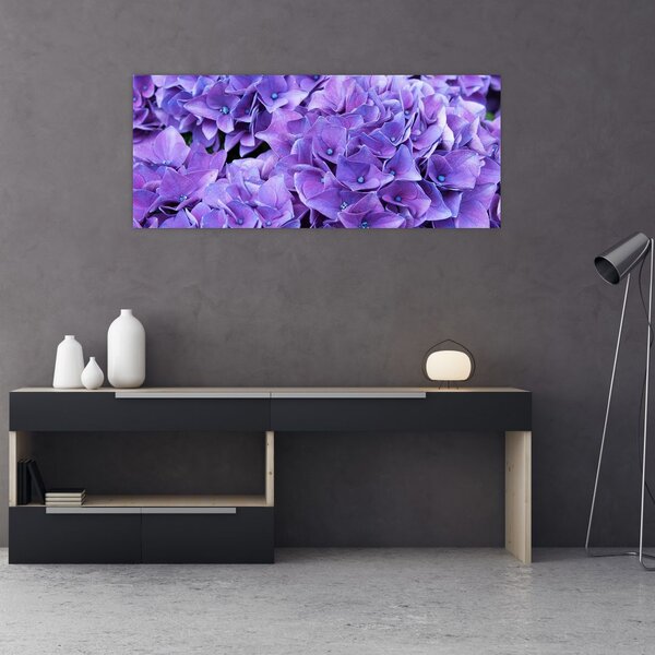Slika ljubičastog cvijeća (120x50 cm)