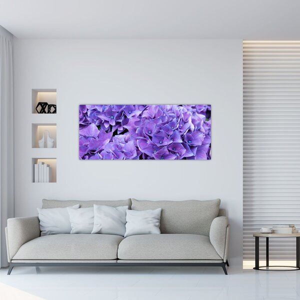 Slika ljubičastog cvijeća (120x50 cm)