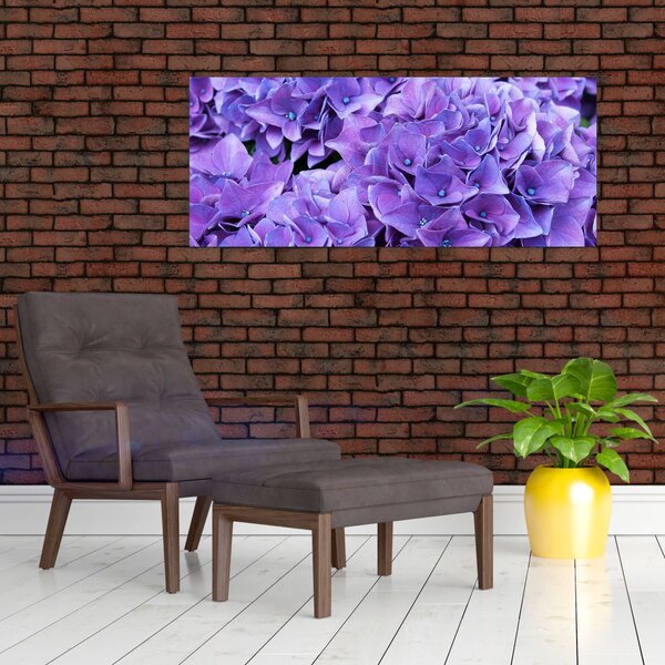 Slika ljubičastog cvijeća (120x50 cm)